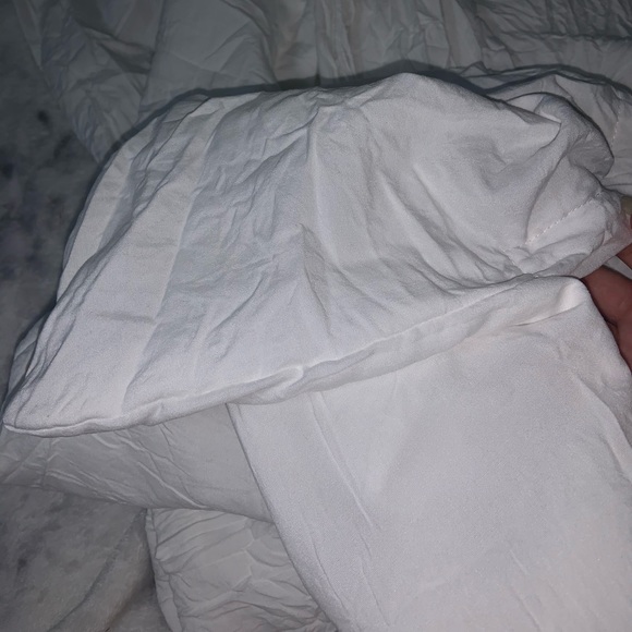 Solid White Duvet Cover - Picture 4 of 8